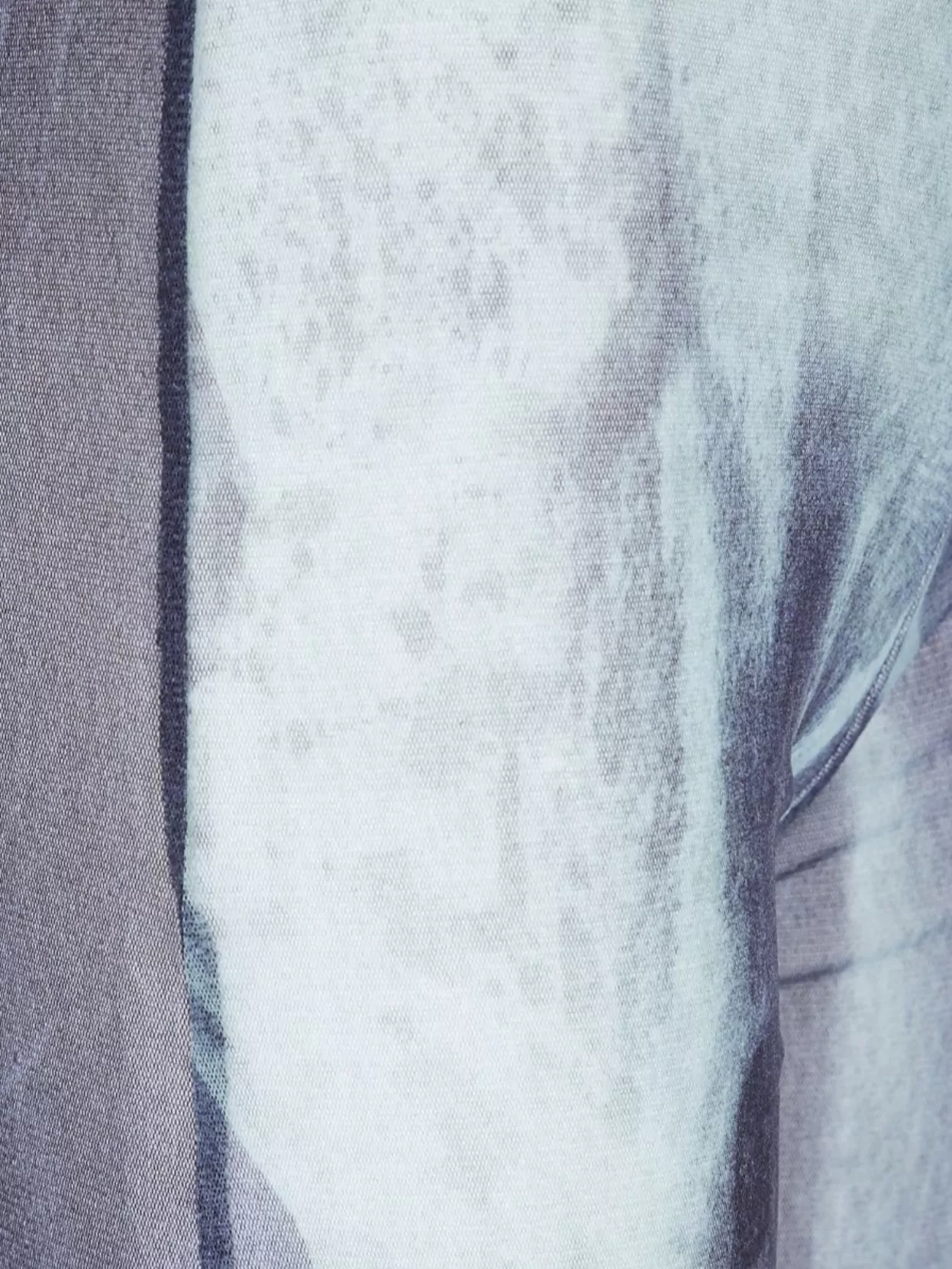 Jean Paul Gaultier Sheer Wide Leg Trousers Abstract Print