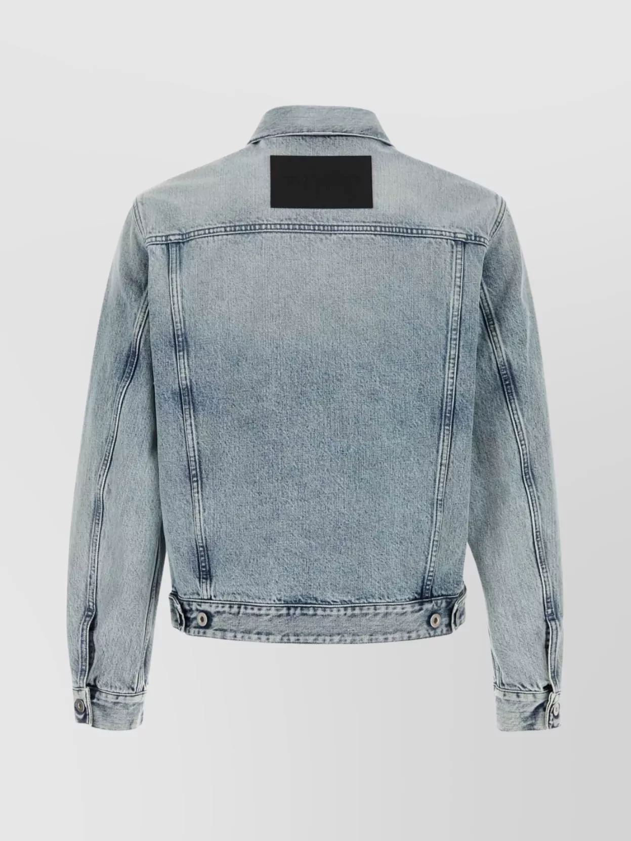Jil Sander Denim Jacket With Chest Pockets And Collared Neck In Blue