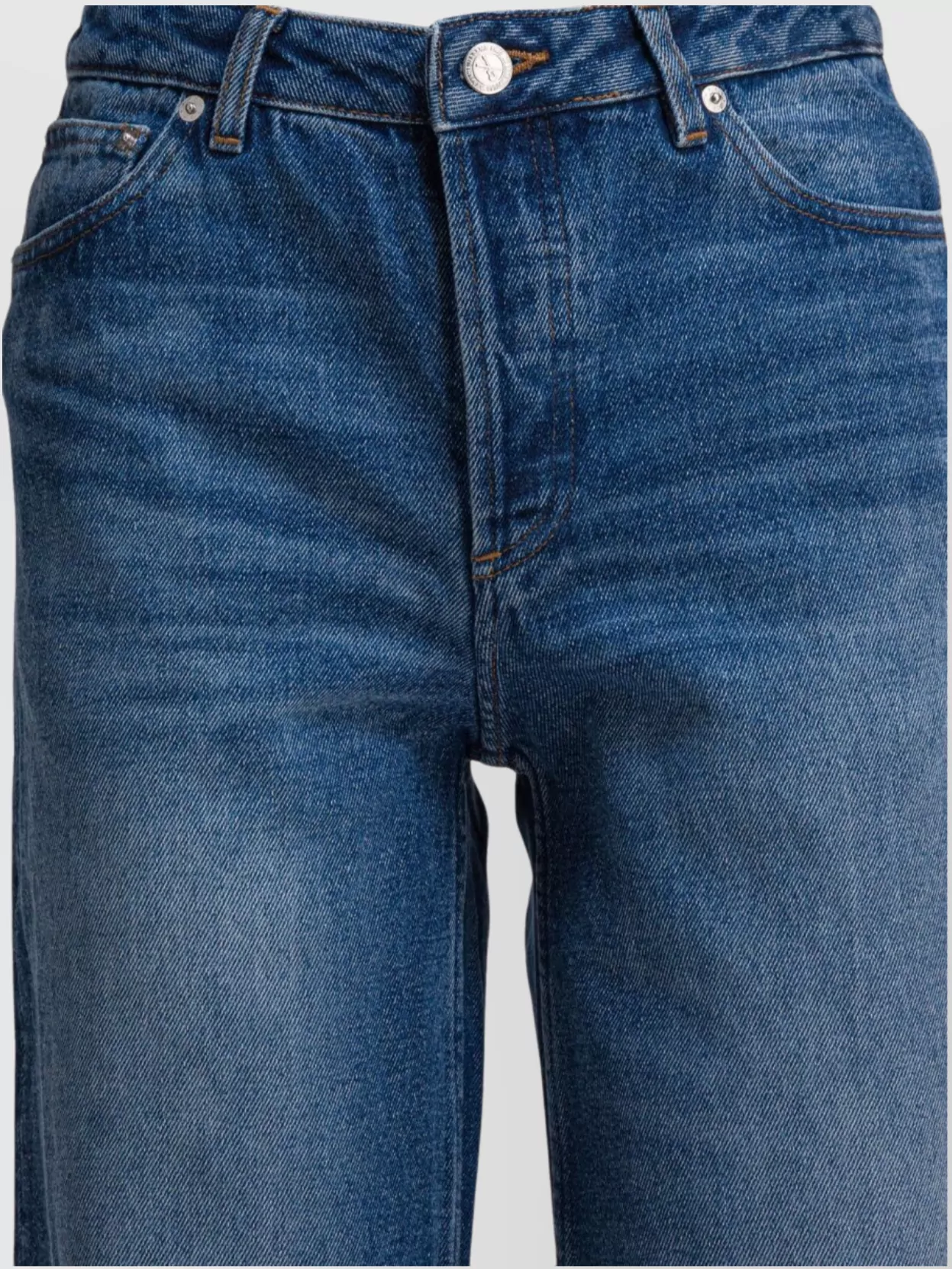 A.p.c. Slim Fit Denim Trousers With Five-Pocket Design