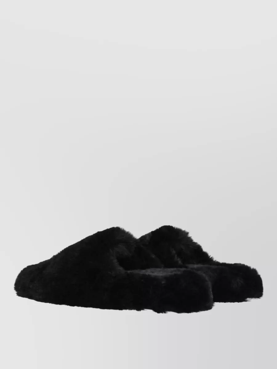 Balenciaga Fur Slippers