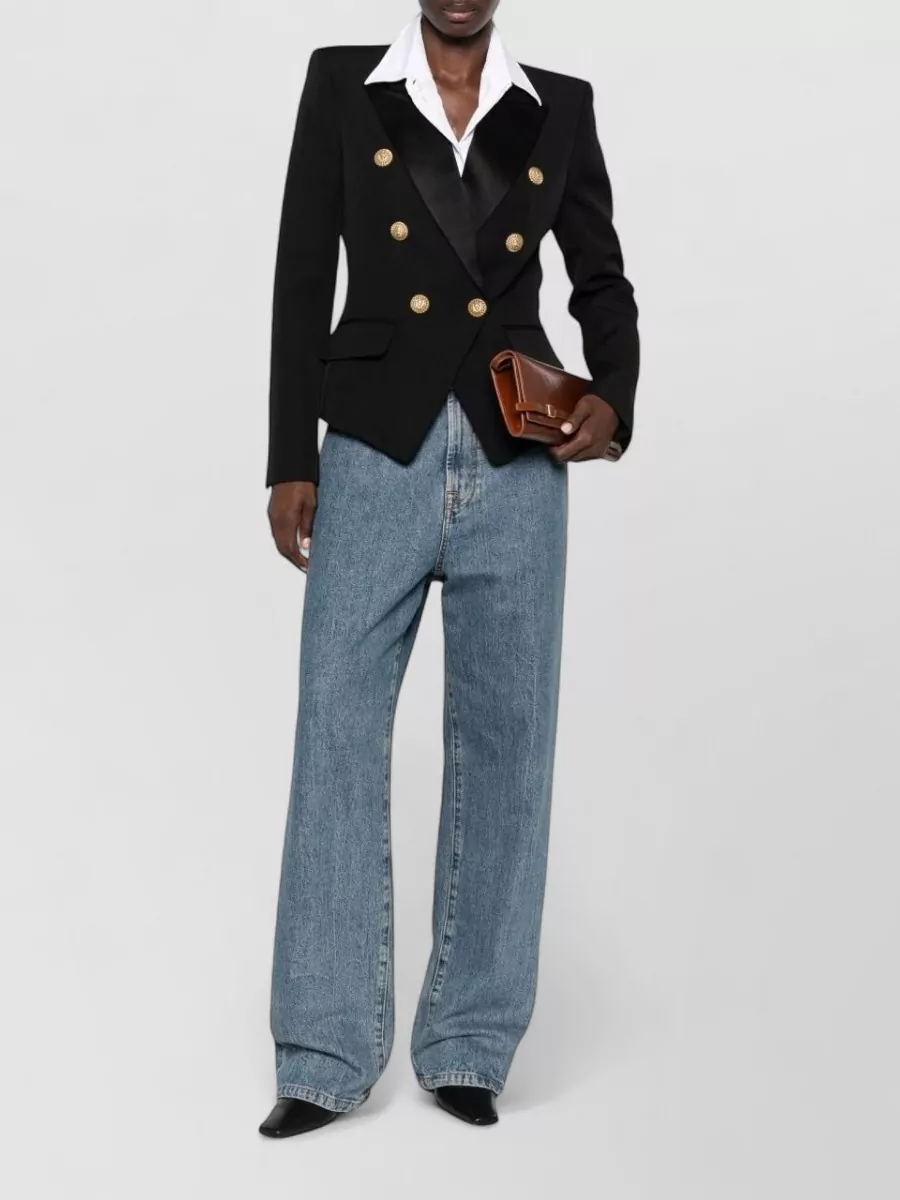 Balmain virgin wool suit jacket
