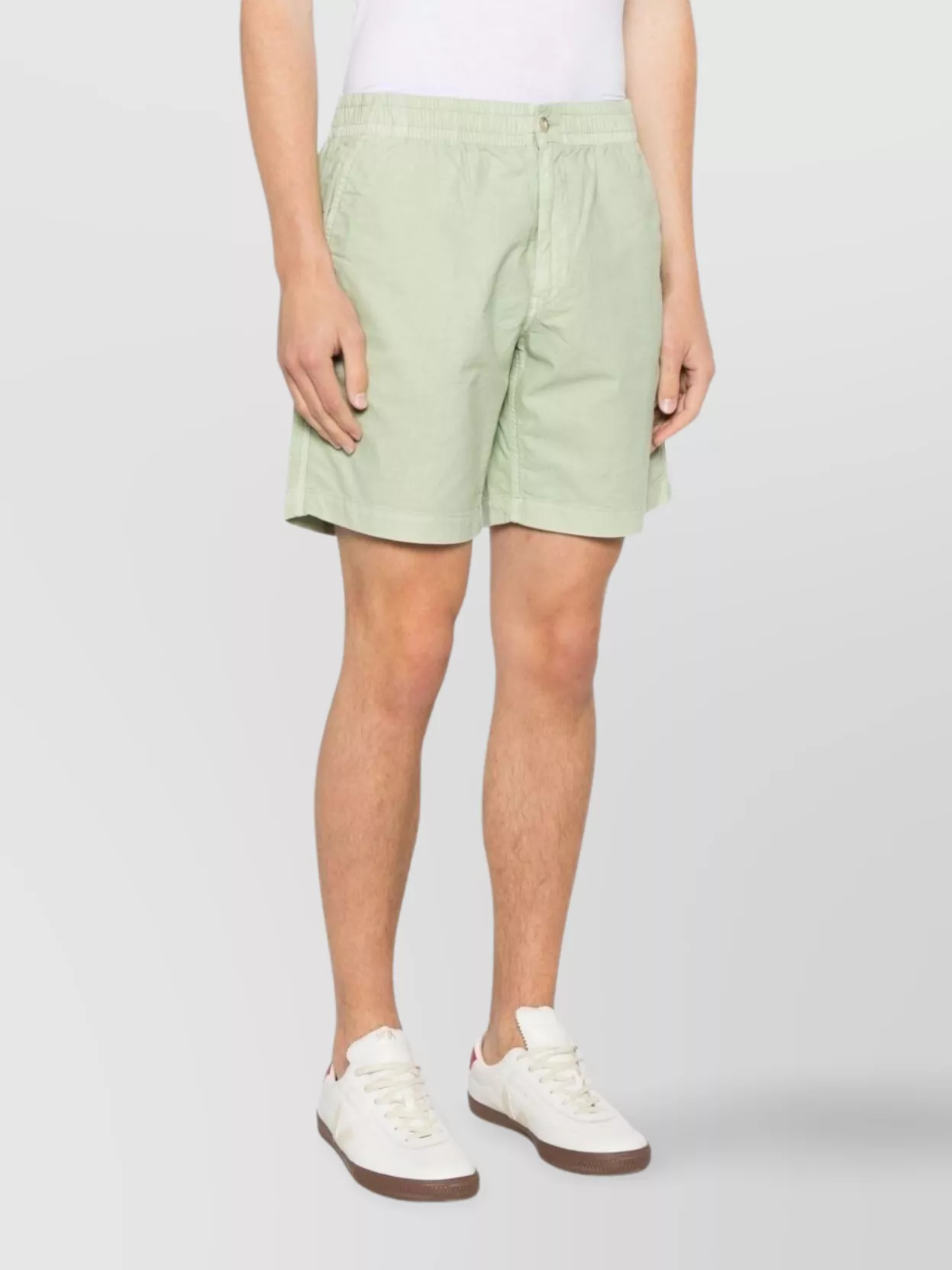 Ralph Lauren Waistband Shorts With Diagonal And Flap Pockets