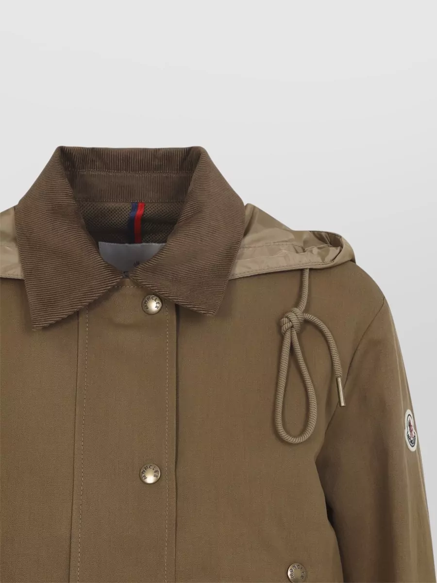 Moncler Aconitum Hooded Jacket Adjustable Drawstrings