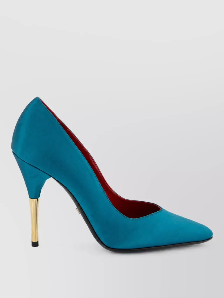 Valentino Garavani Silk High Heel Pumps