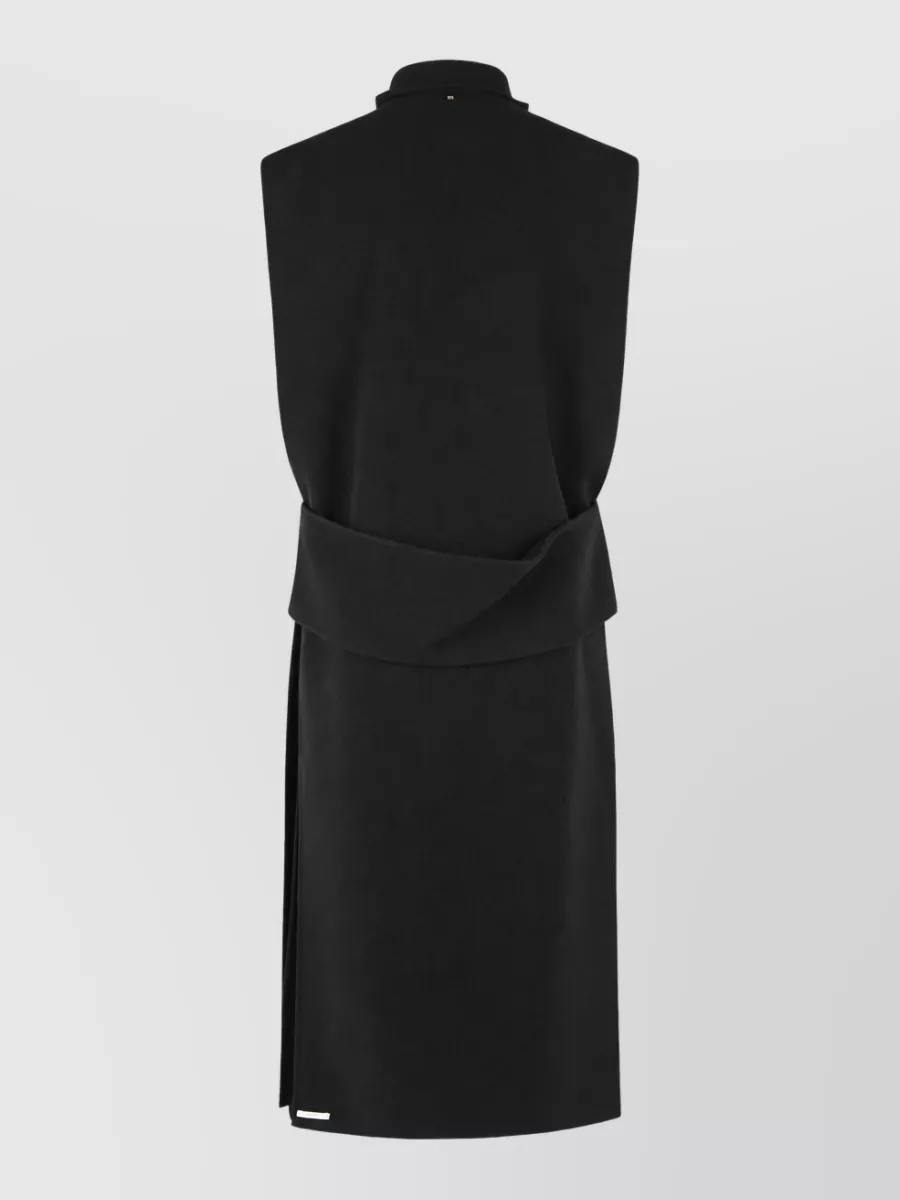 Sportmax Cashmere Sleeveless Coat