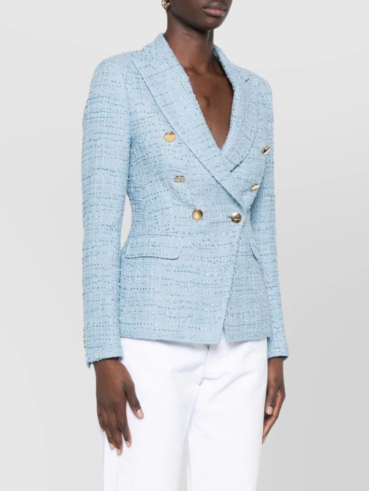 Tagliatore Cotton Jacket With Notched Lapels