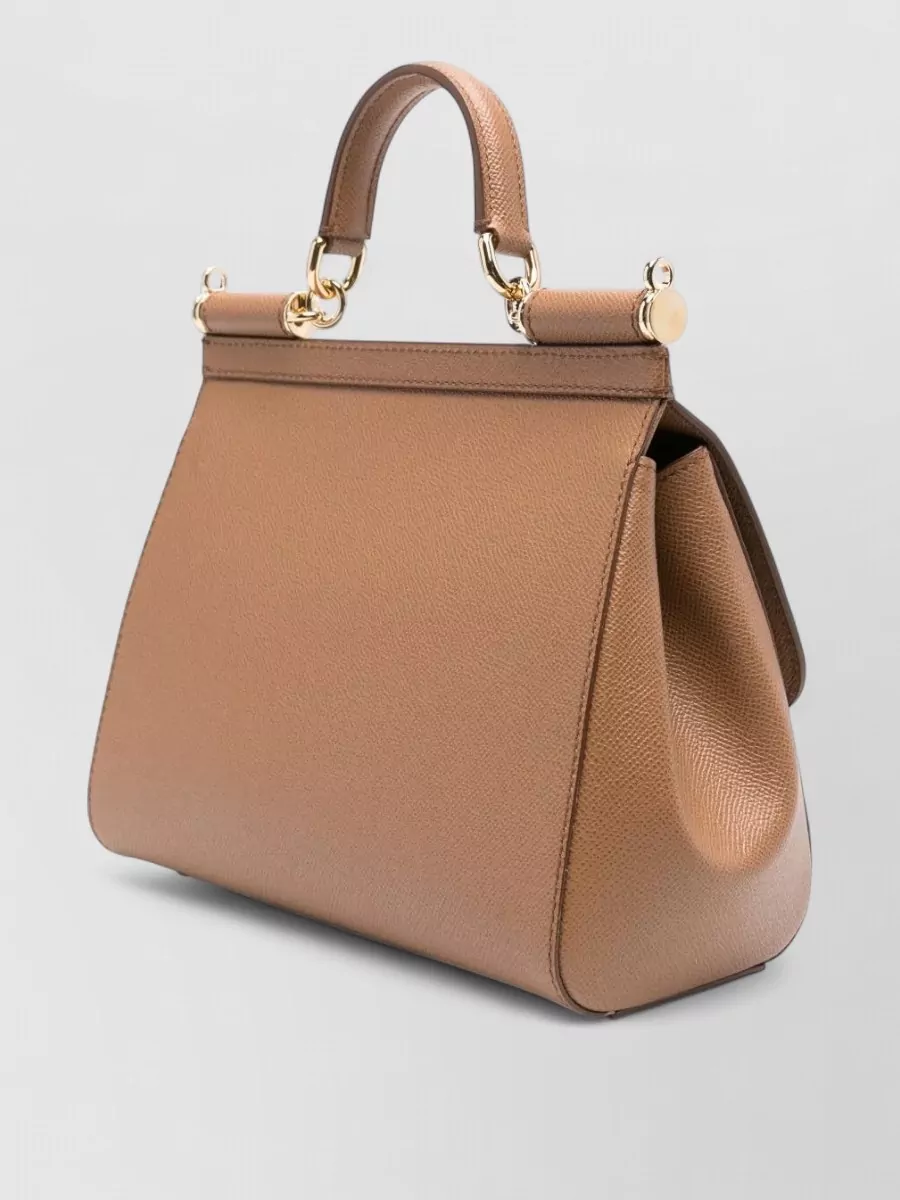 Dolce&Gabbana Sicily Tote Bag Shoulder Strap Top Handle