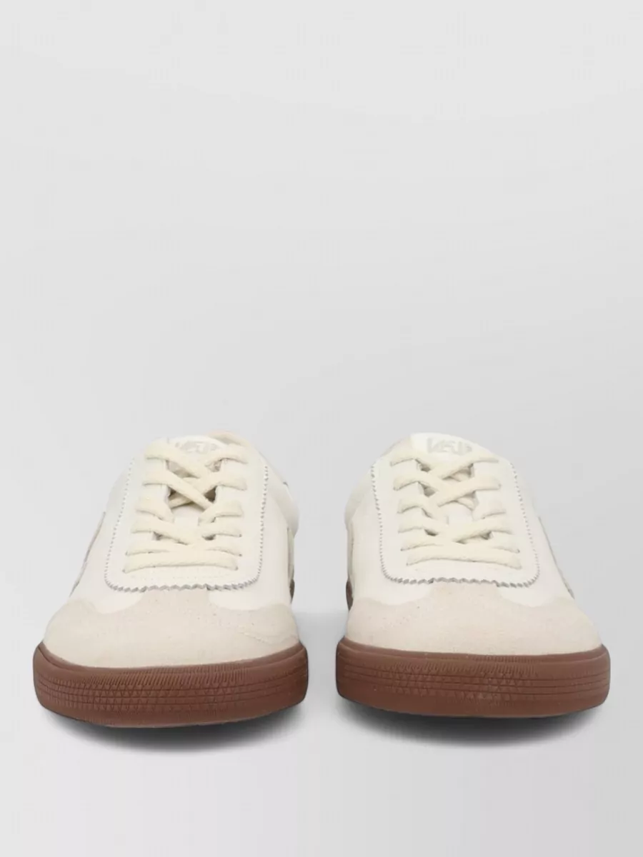Veja leather low-top sneakers