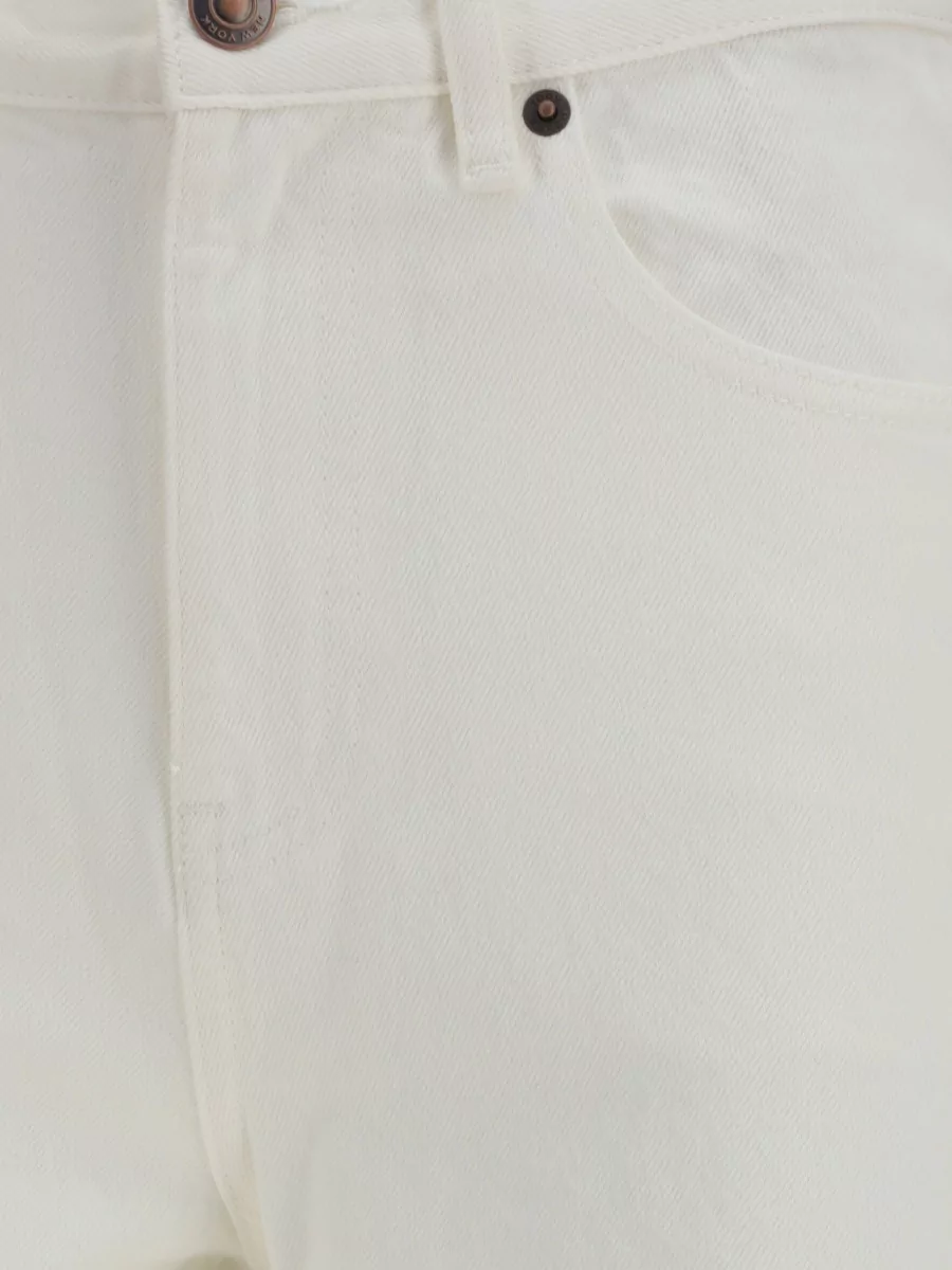 Tory Burch Denim Straight-Leg Jeans
