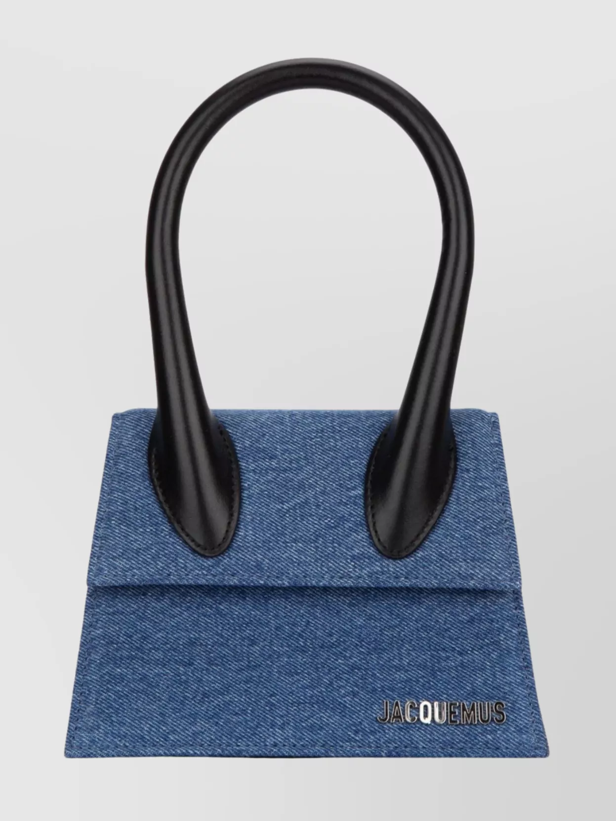Shop Jacquemus Handle Contrast Shoulder Bag