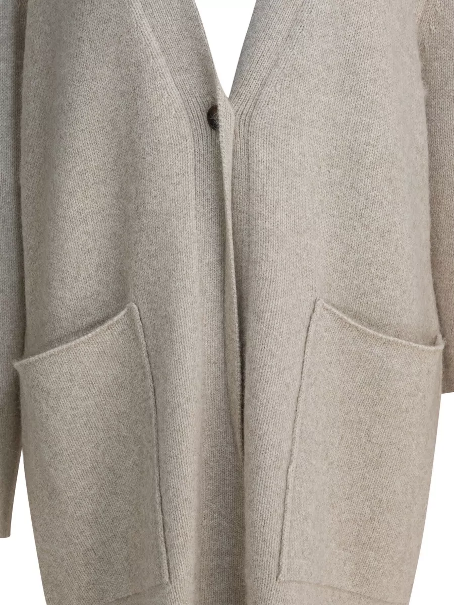 Loulou Studio Wool Yak Wool Long Cardigan