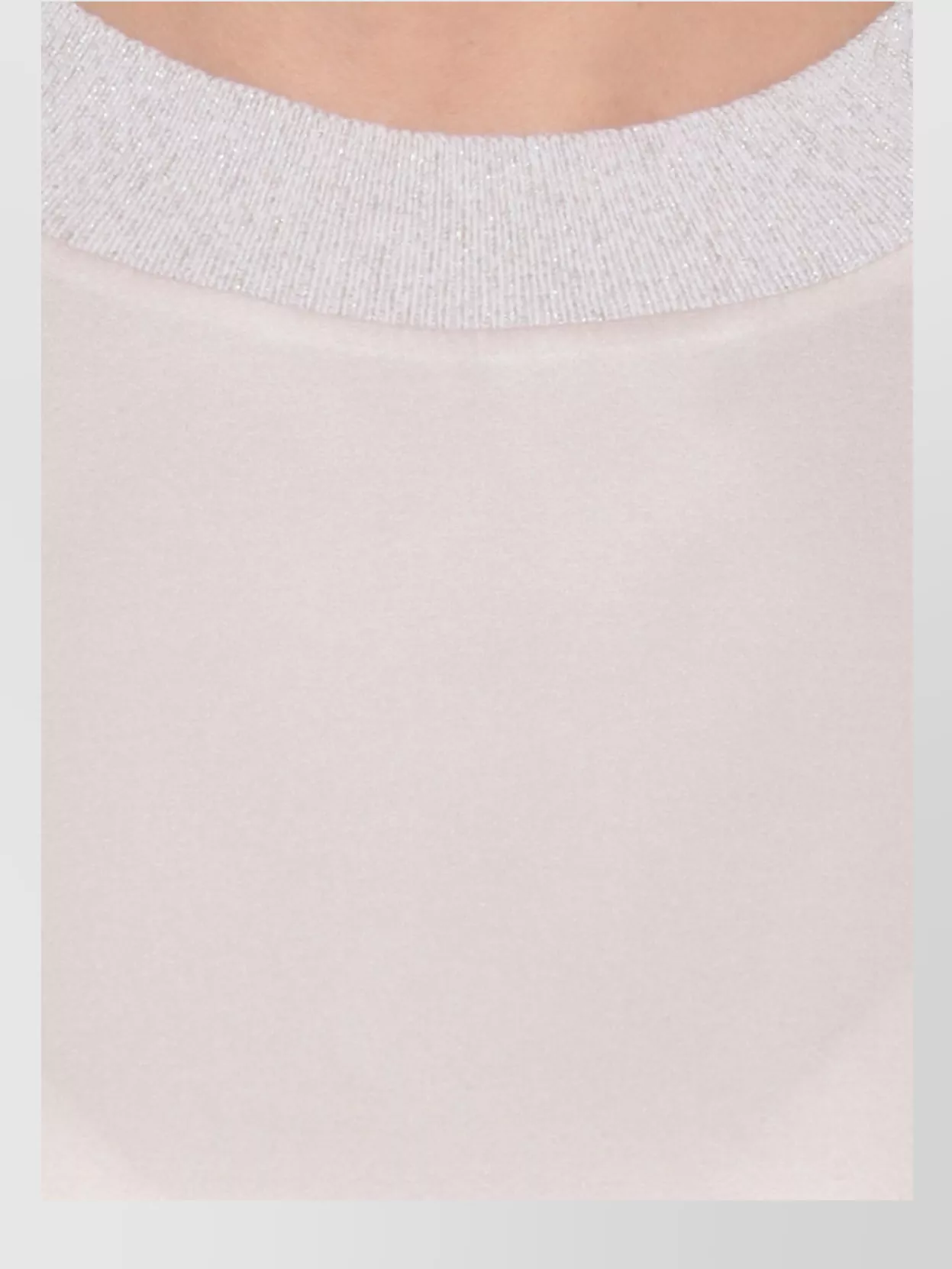 Peserico Silk Short Sleeve Relaxed Fit Top