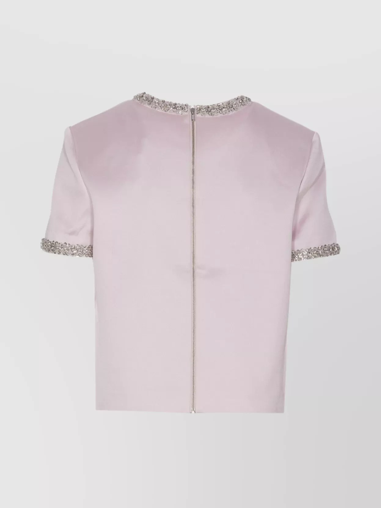 Self-Portrait Embellished Jewel Collar Top
