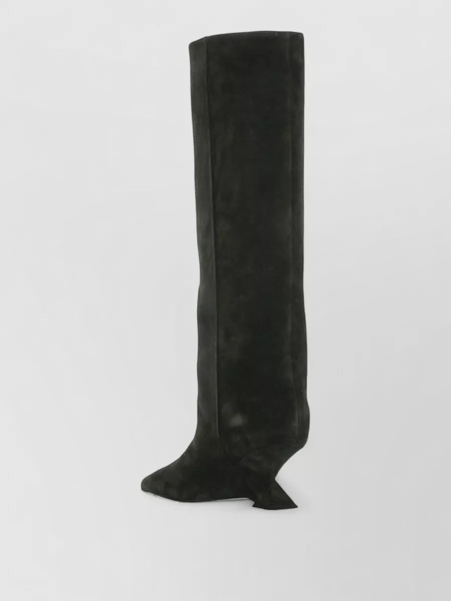 The Attico Leather Ankle Boots