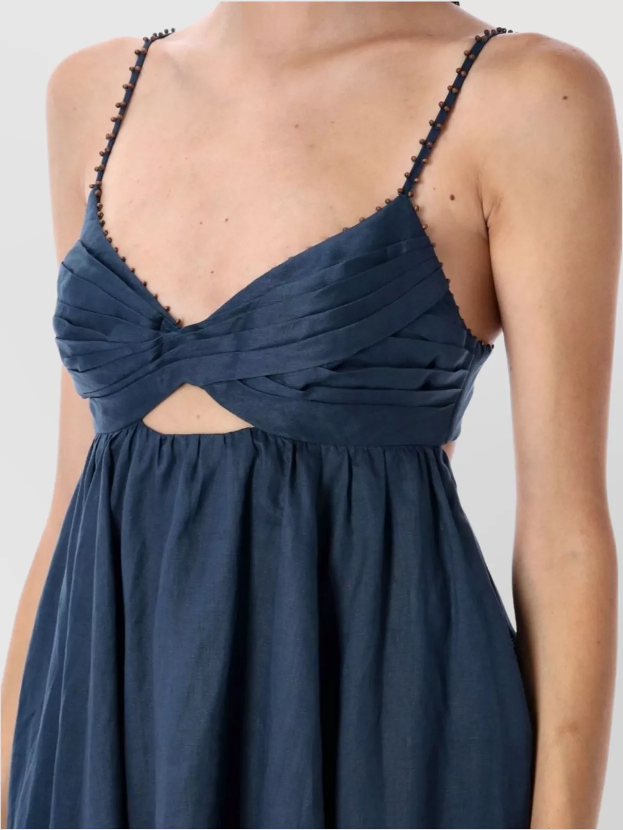 Zimmermann Front Twist Long Dress