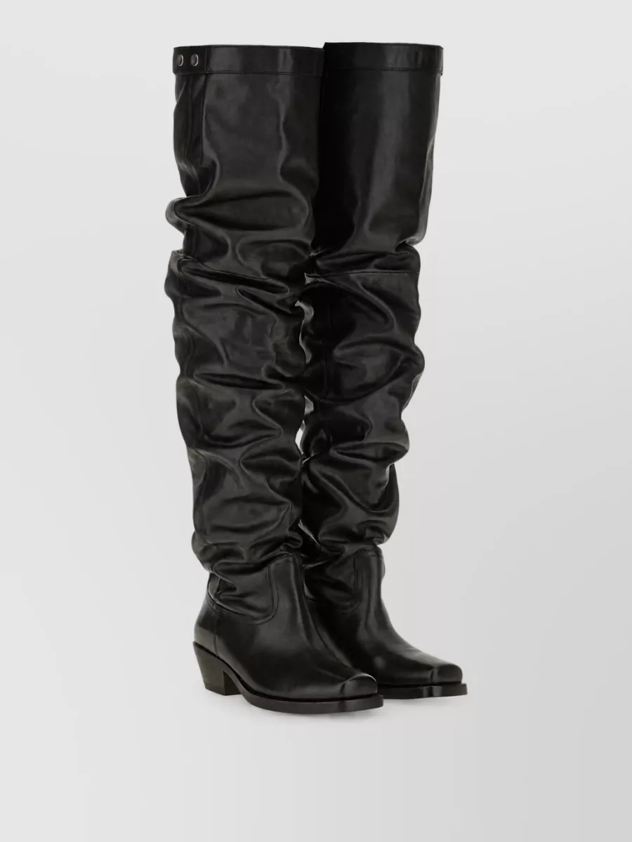 Isabel Marant Leather Ankle Boots