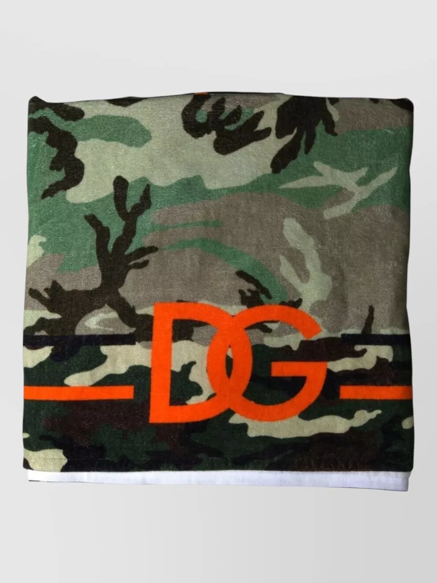 Dolce&Gabbana printed cotton scarf