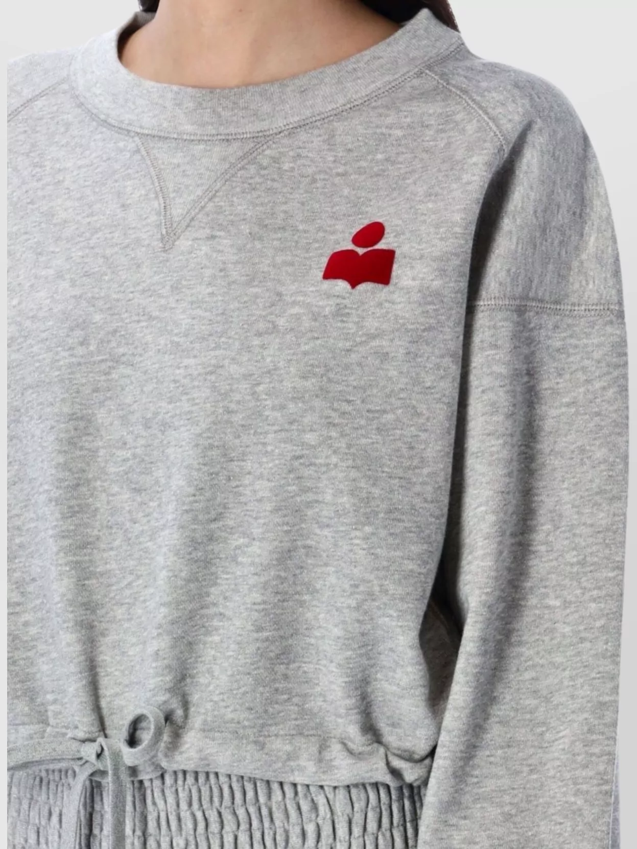 Isabel Marant Etoile Margo Crewneck Drawstring Waist