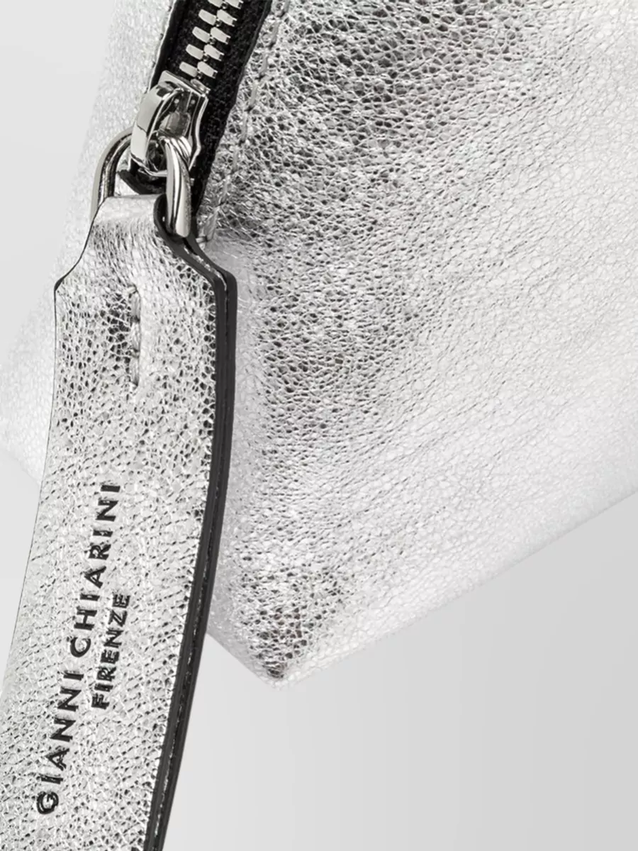 Gianni Chiarini Alifa Clutch Bag Detachable Strap Top Handle