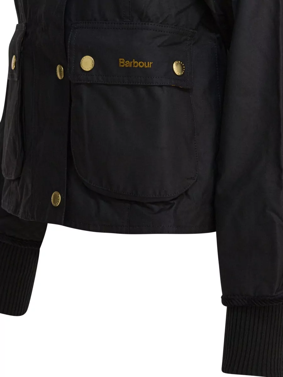Barbour Waxed Cotton Beadnell Fitted Jacket