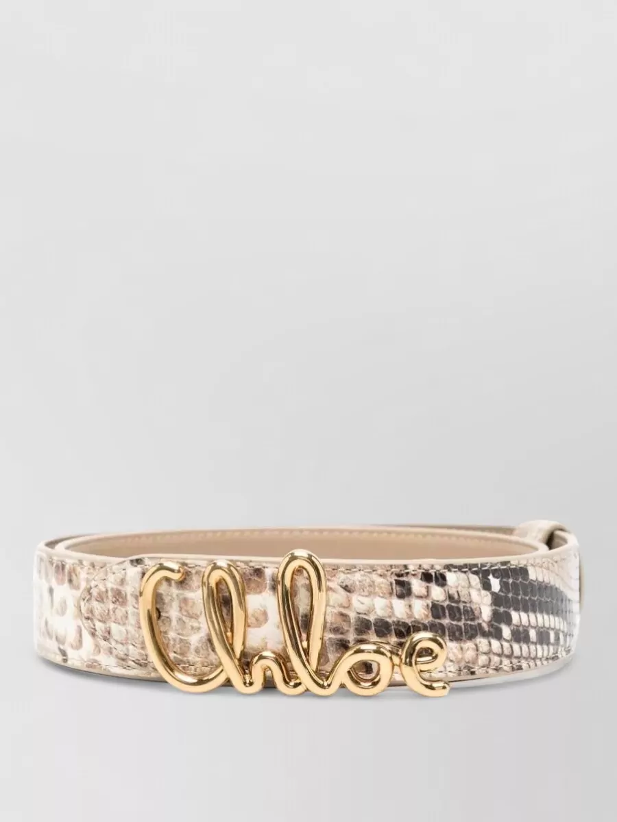 Chloé leather belt
