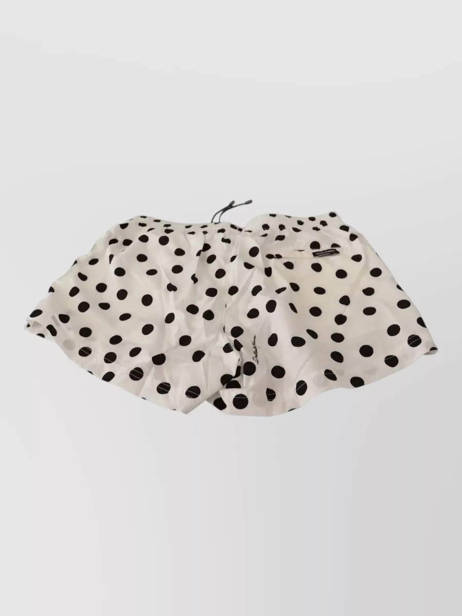 Dolce&Gabbana Leaf Print Swim Shorts