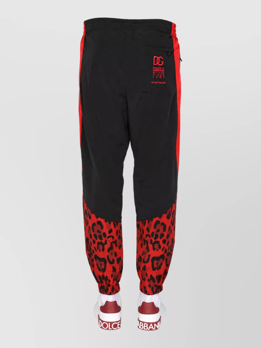 Dolce&Gabbana Animal Print Track Pants