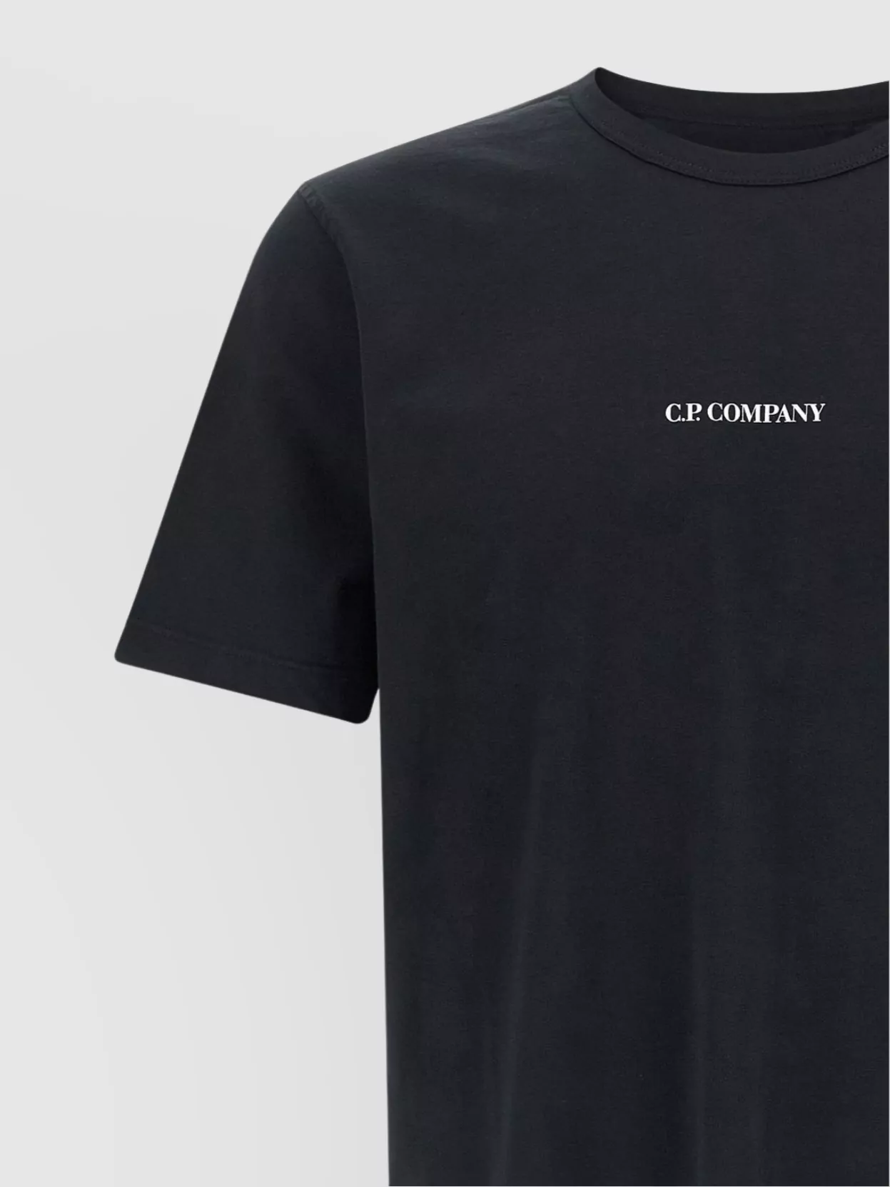 C.p. Company Logo T-Shirt Short Sleeves