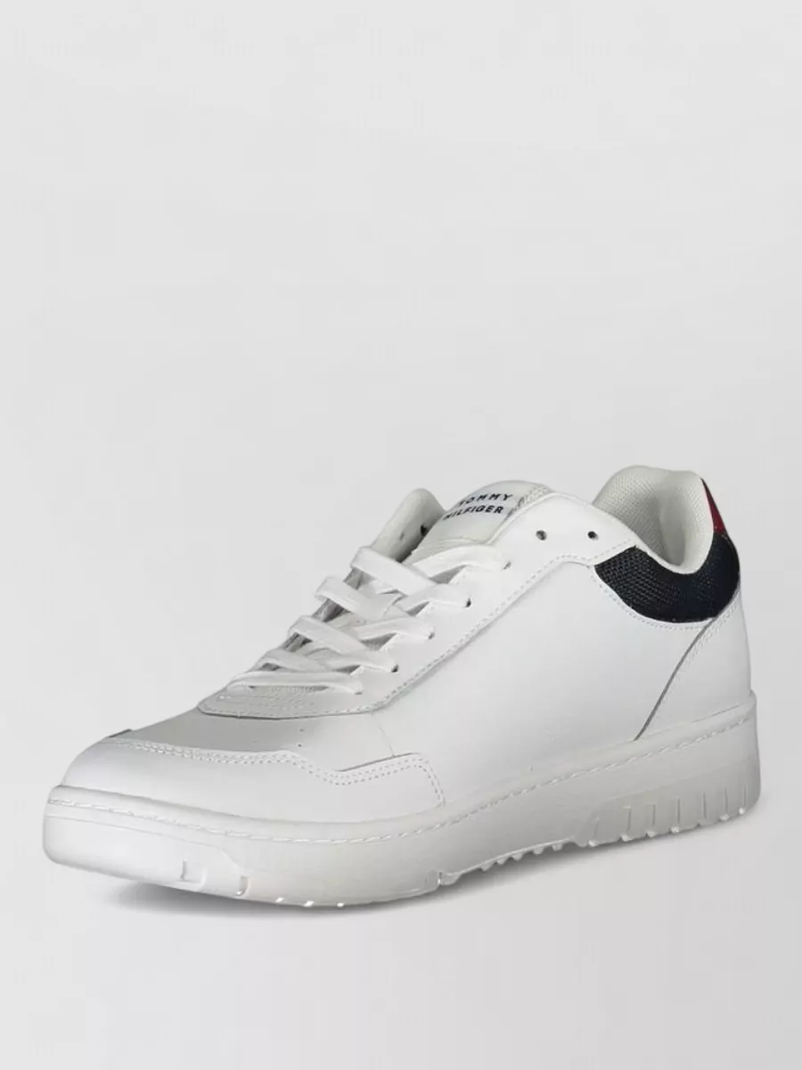 Tommy Hilfiger Leather Low-Top Sneakers
