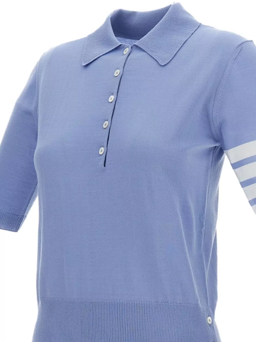 Thom Browne Wool Polo Shirt