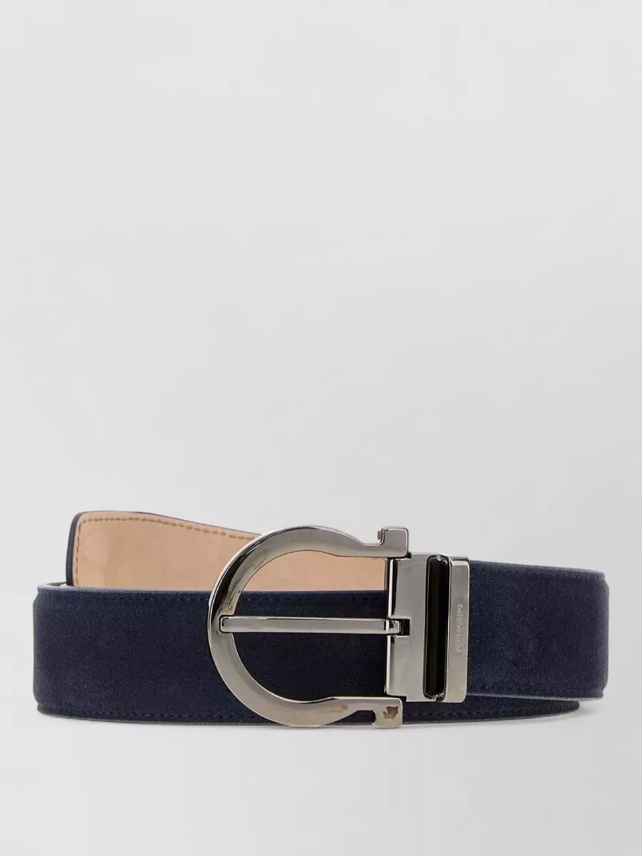 Ferragamo suede leather belt