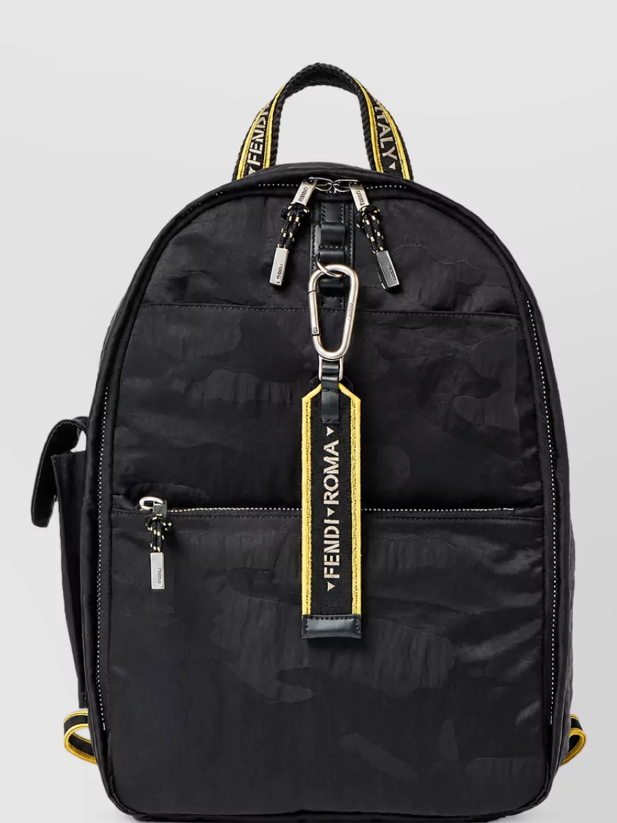 Fendi technical patchwork backpack