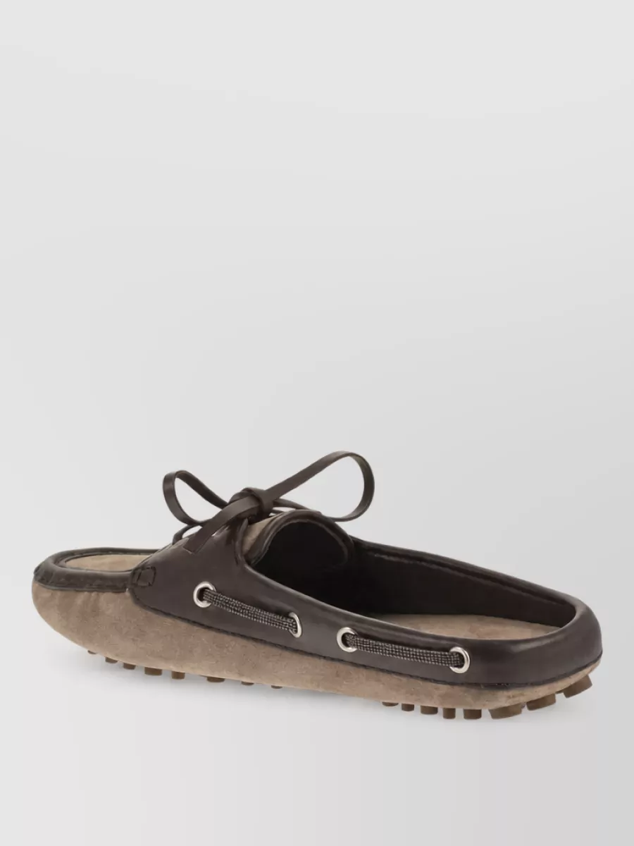 Brunello Cucinelli Suede Mules