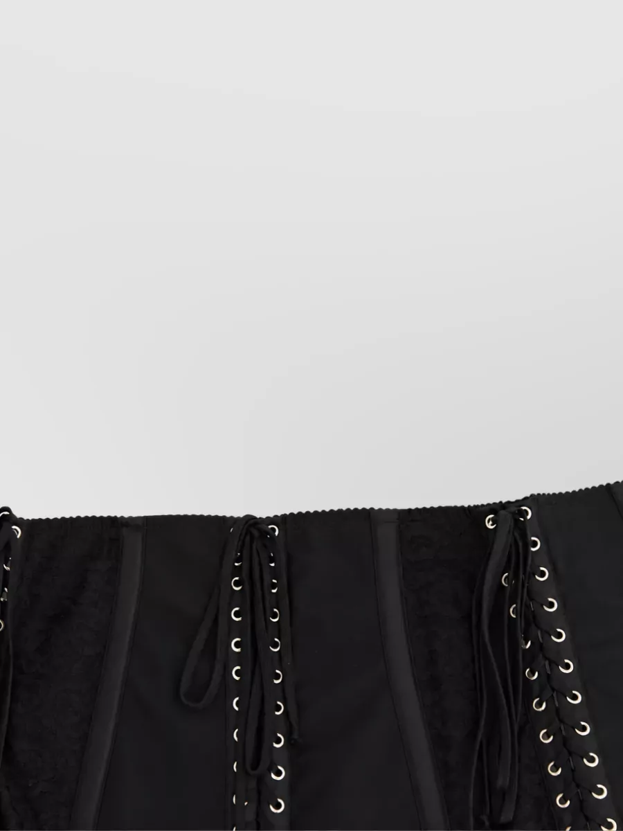 Dolce&Gabbana Stretch Corset Waist Belt