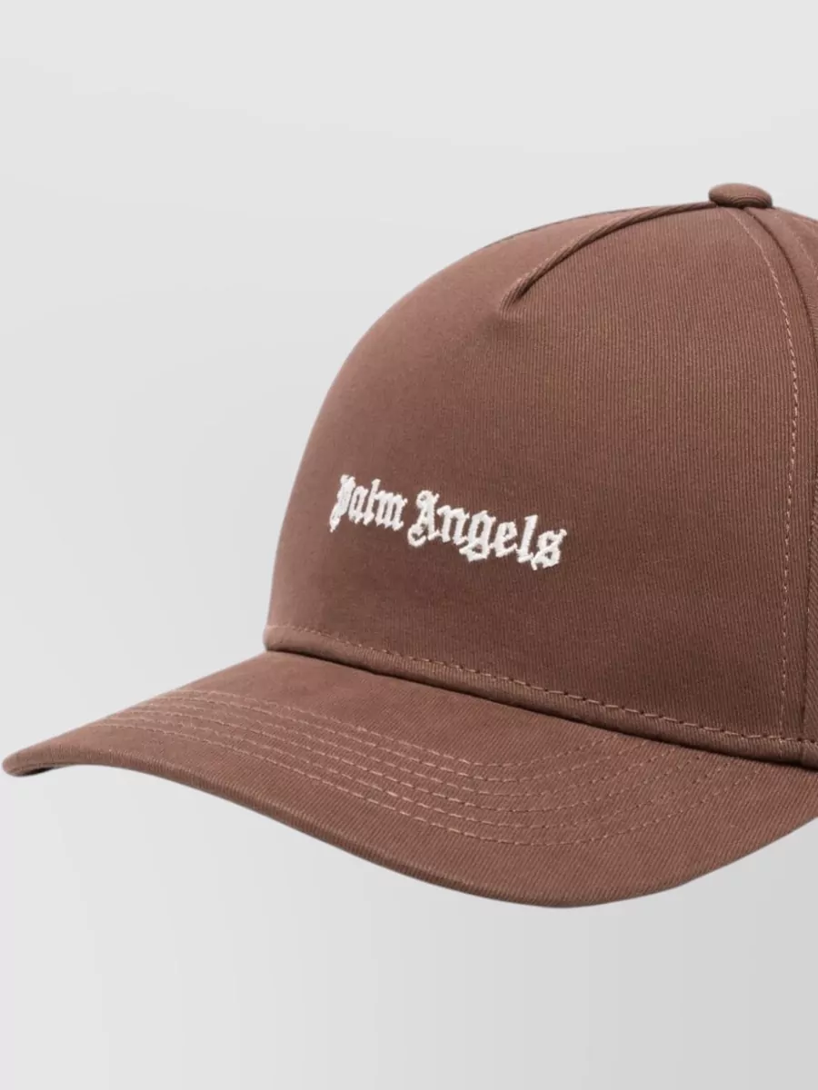 Palm Angels Cotton Logo Baseball Cap
