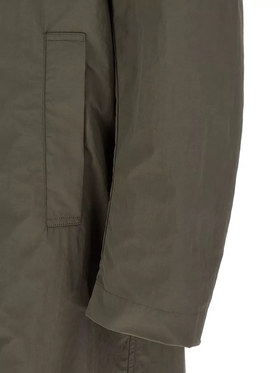 Dries Van Noten Rankles Long Coat Side Pockets Design