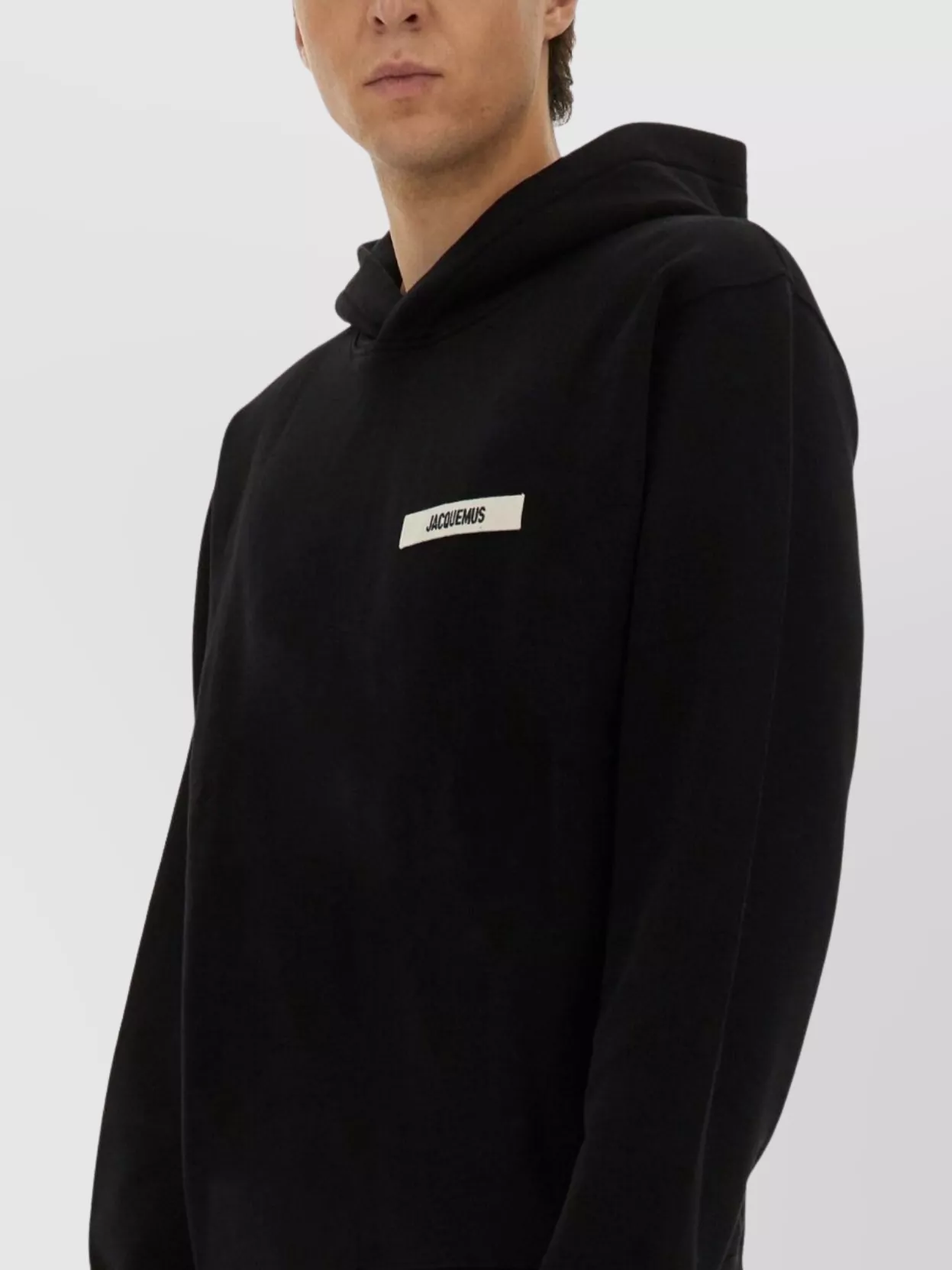 Jacquemus Hooded Sweater Ribbed Finish