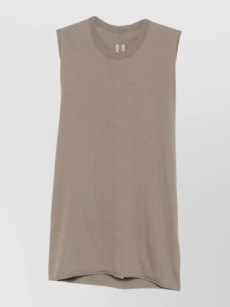 Rick Owens cotton slim-fit sleeveless top