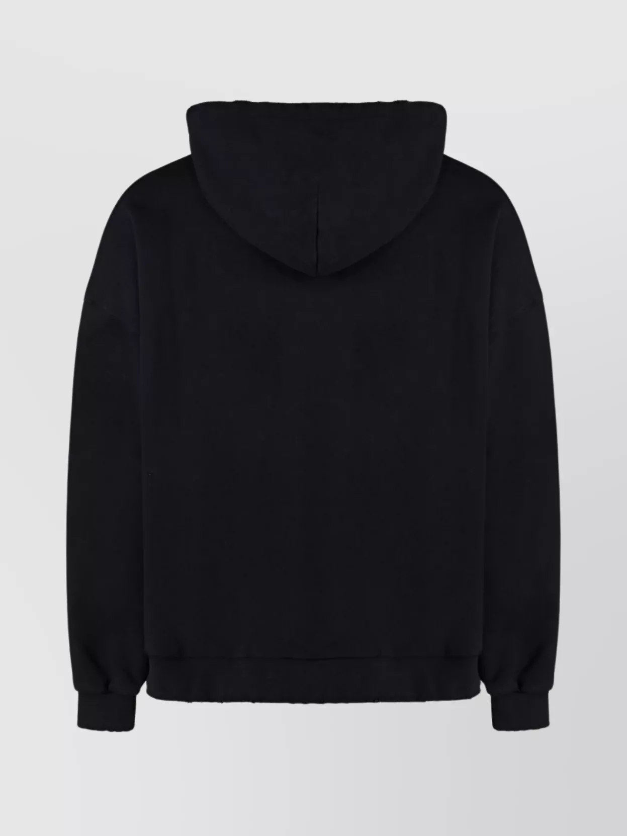 Palm Angels Distressed Cotton Hoodie With Kangaroo Pocket