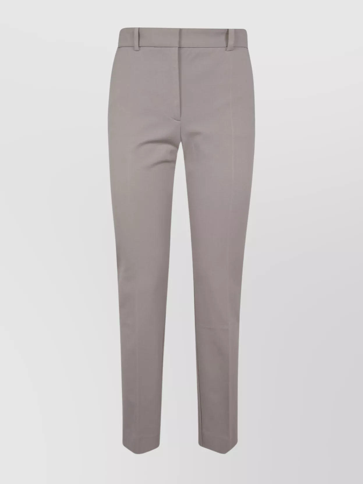 Joseph Gabardine Stretch Trousers Coleman Pant In Gray