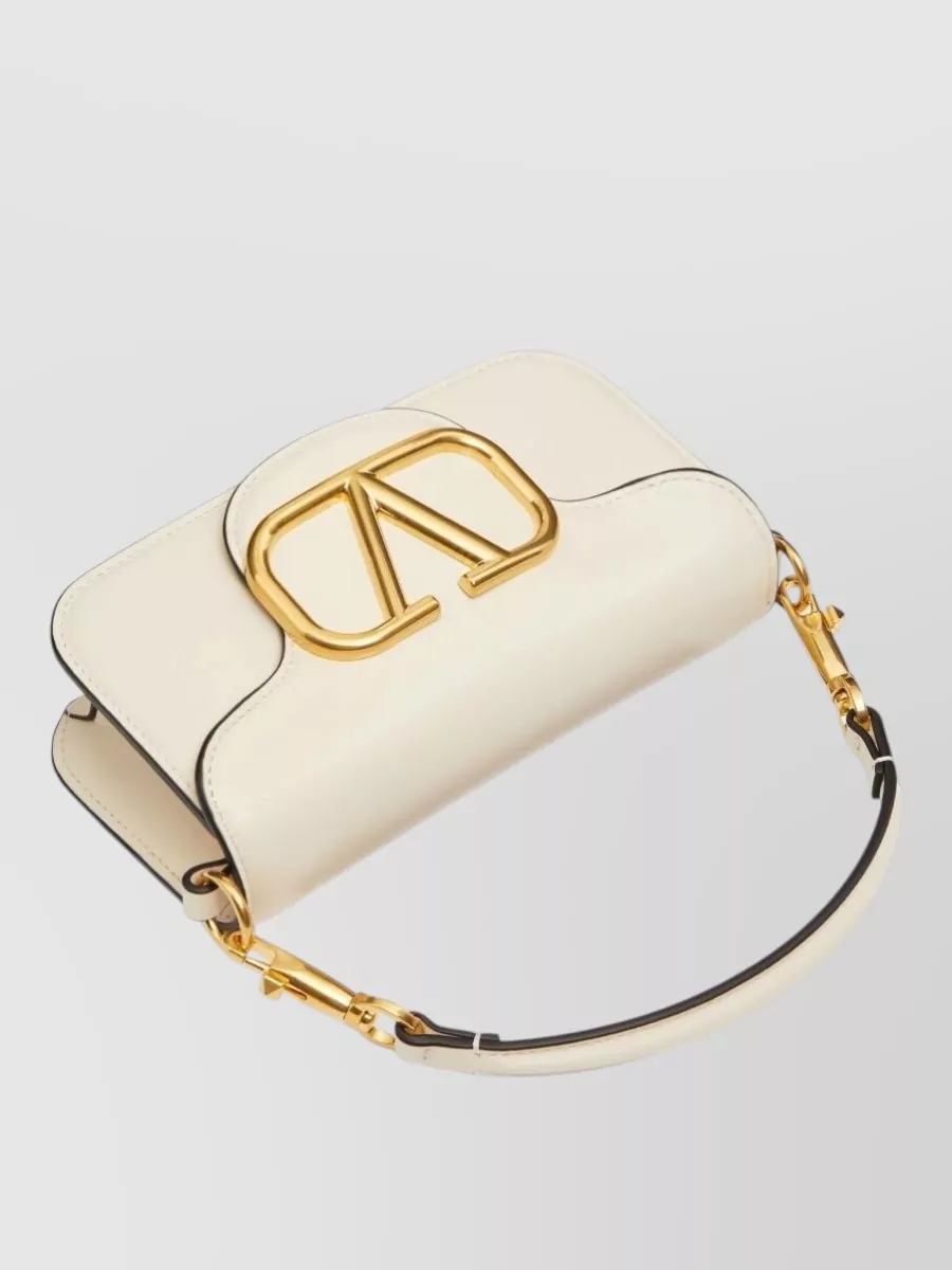 Valentino Garavani Locò Small Leather Shoulder Bag