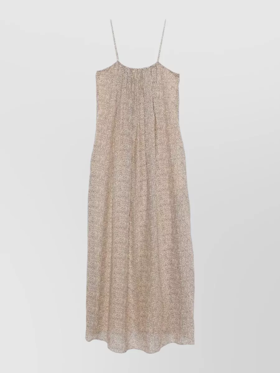 Alysi Printed Midi Dress