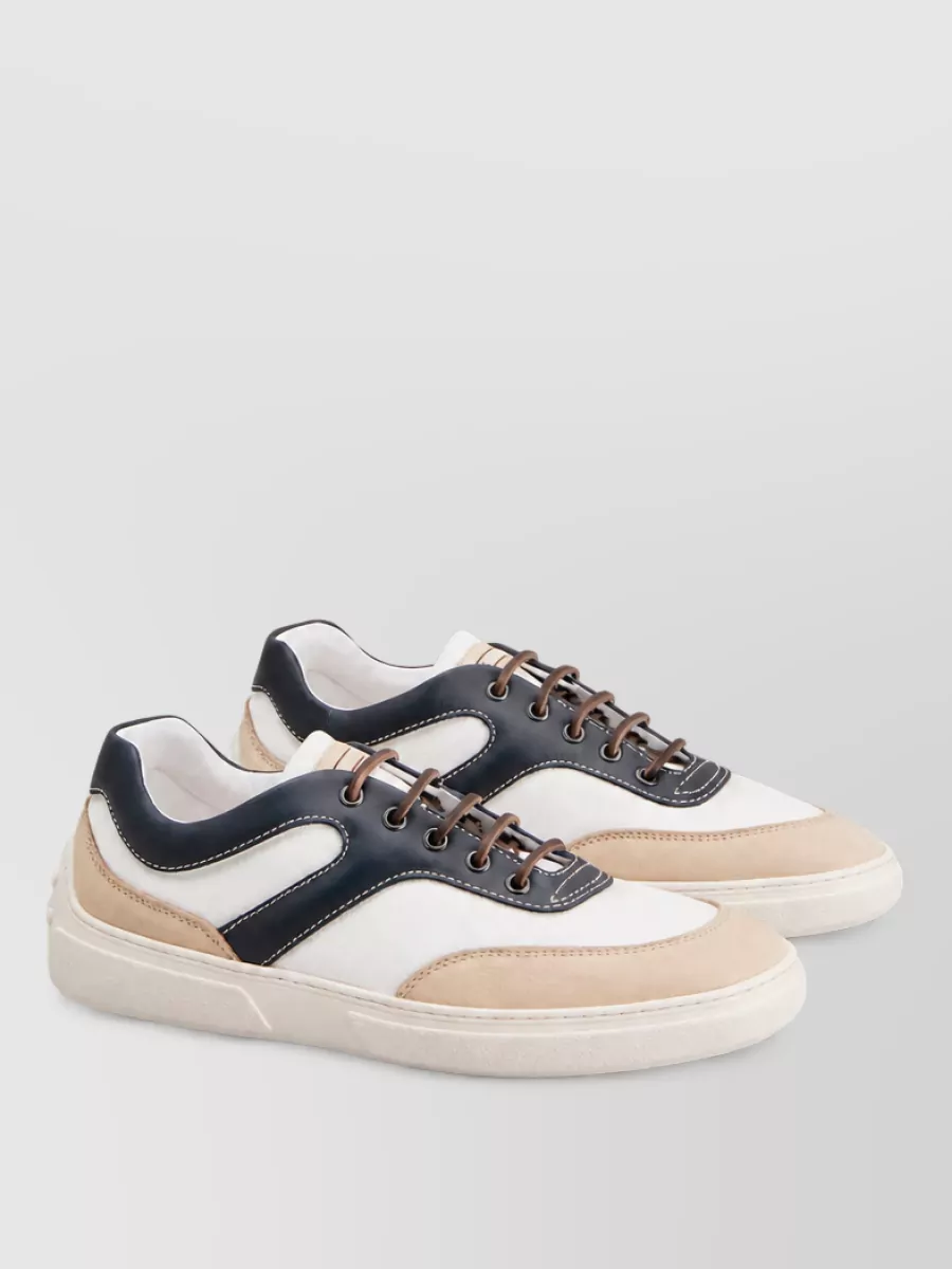 Tod's leather lace-up shoes