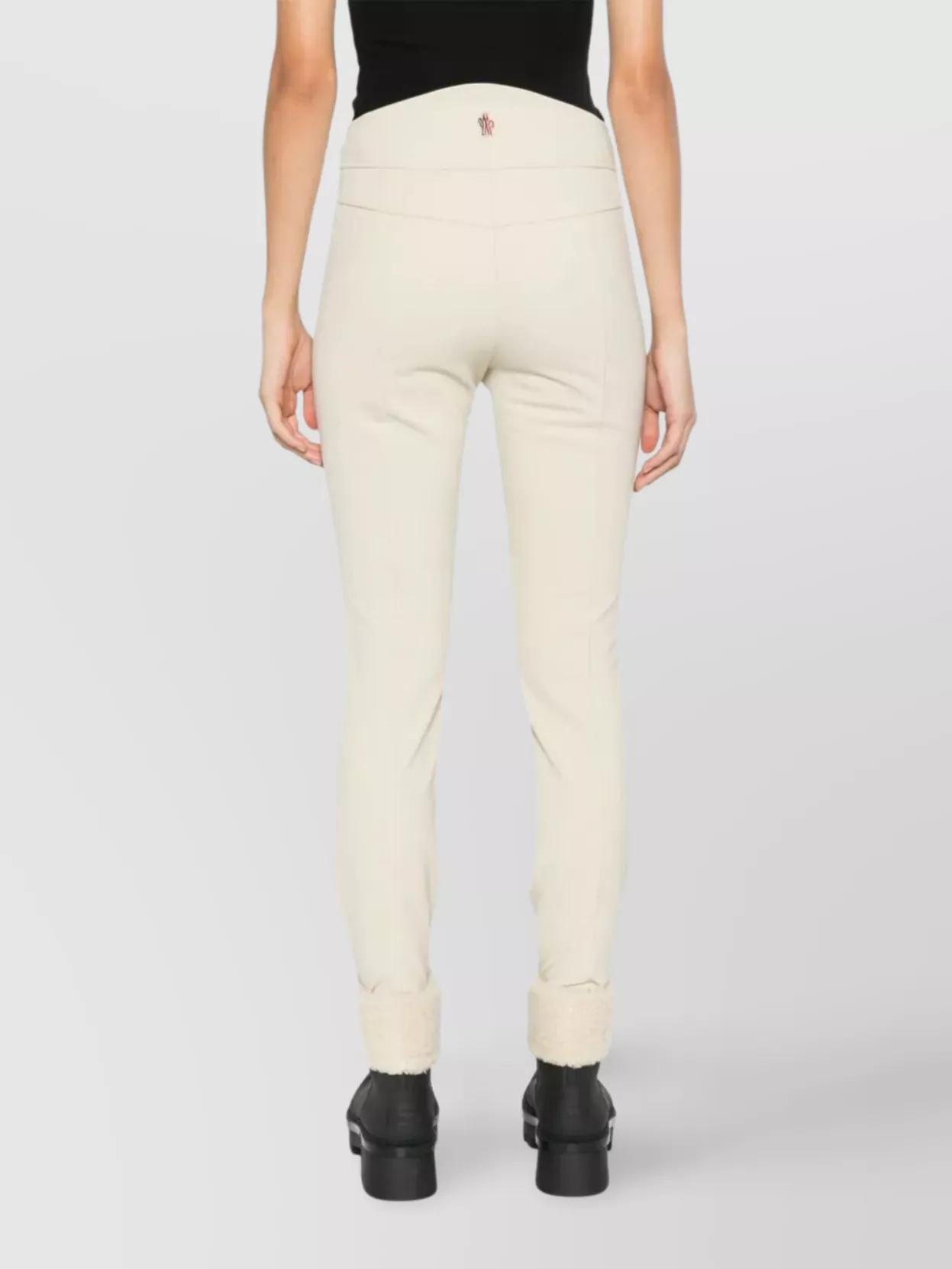 Moncler Grenoble Stretch Twill Trousers Clothing In White
