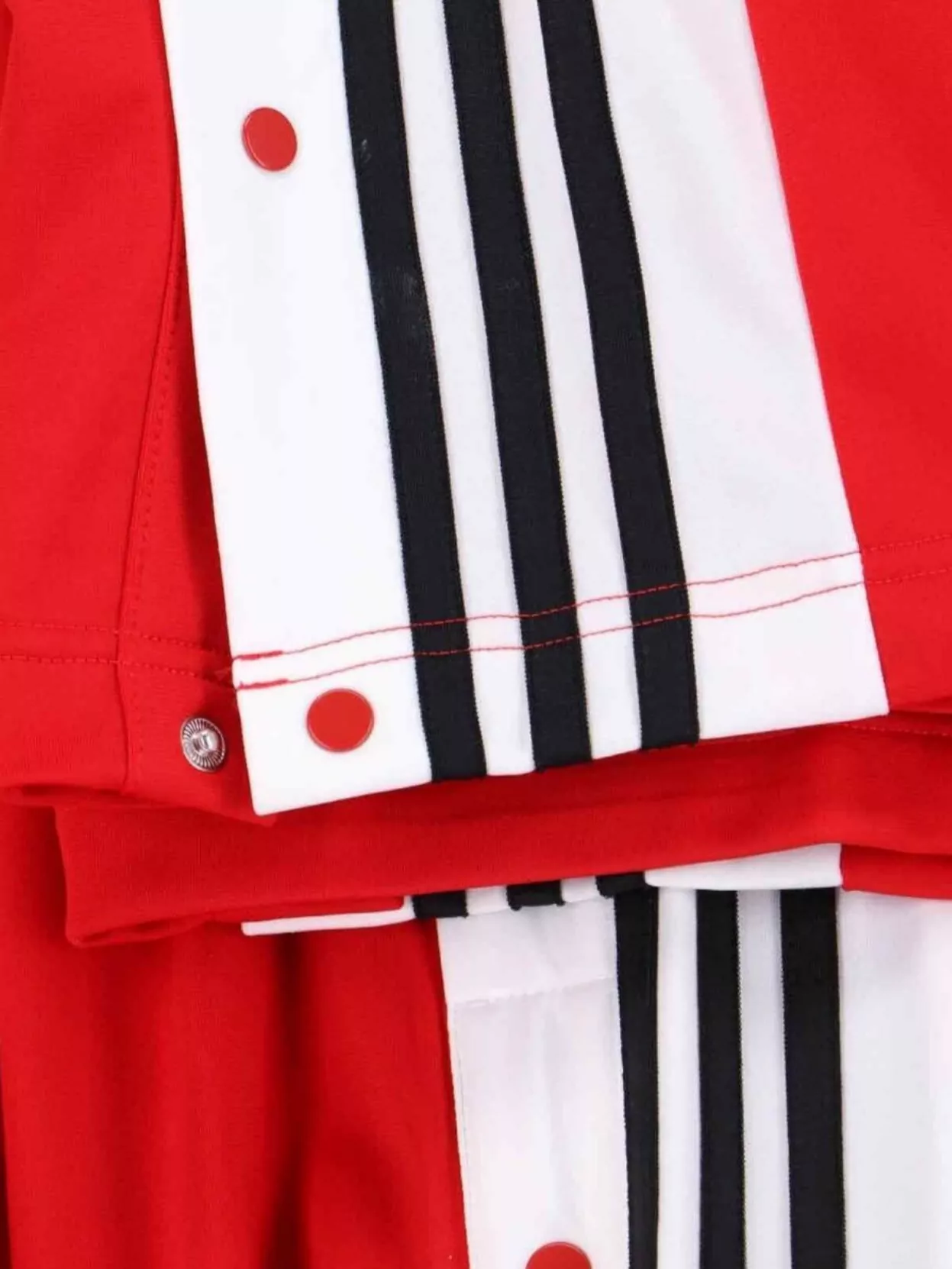 Adidas Straight Trousers With Elastic Waistband And Side Stripes