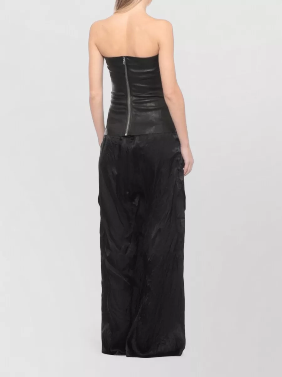 Rick Owens Leather Sleeveless Top