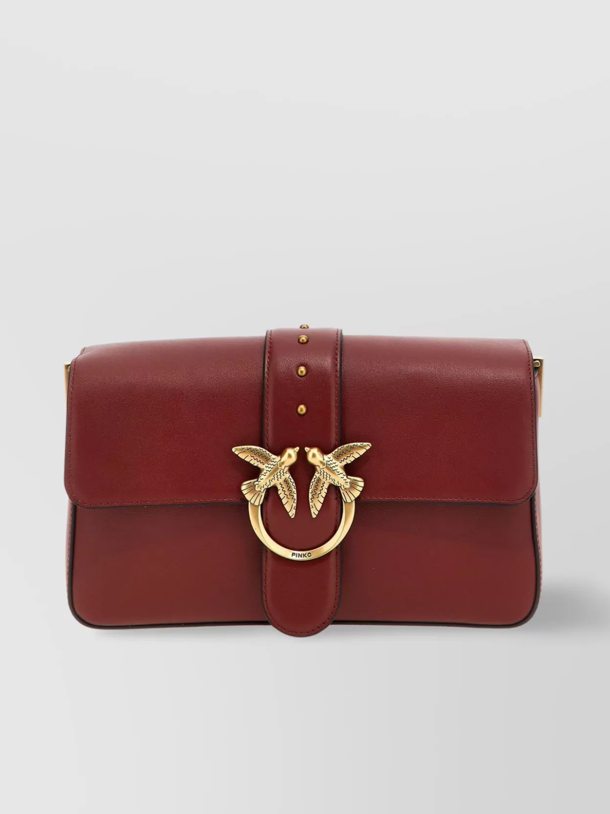 Pinko Love One Mini Crossbody Bags Bordeaux