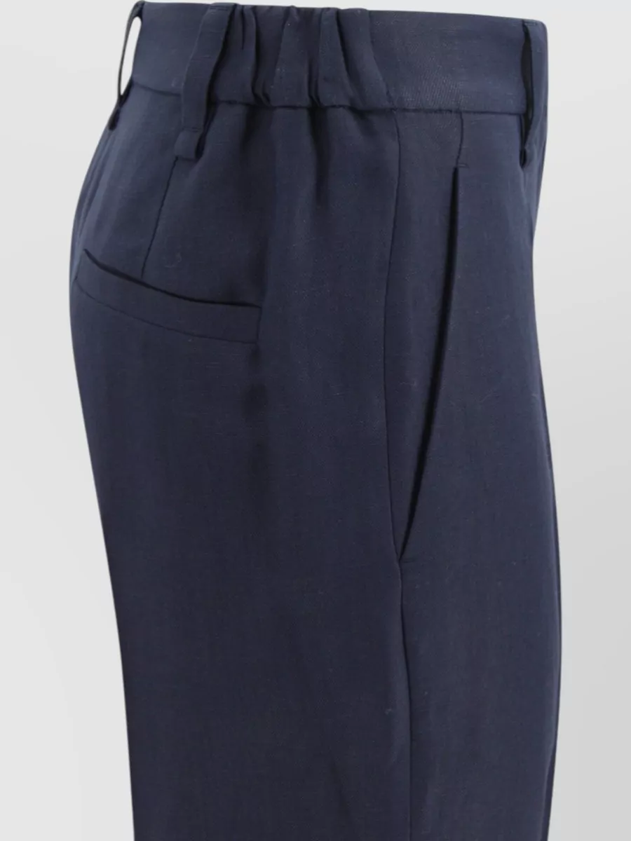 Brunello Cucinelli Cropped Slim-Fit Cigarette Trousers