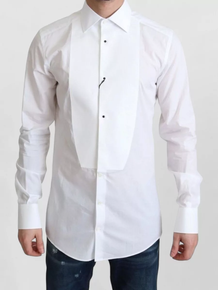Dolce&Gabbana cotton poplin formal shirt