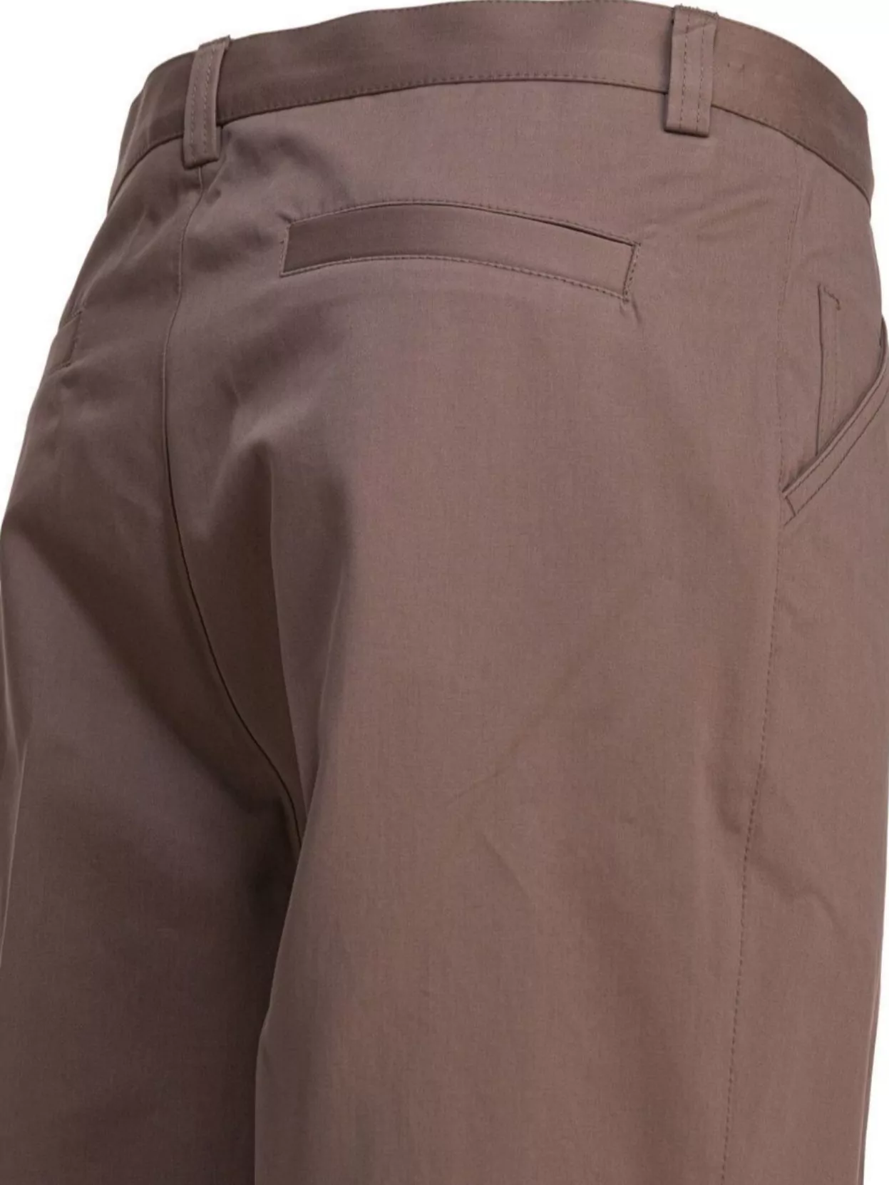 Brunello Cucinelli Tailored Trousers With Back Pockets And Belt Loops In Brown